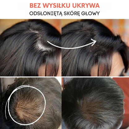 Puder Avellio™ – Zakryj Odrosty i Siwe Włosy