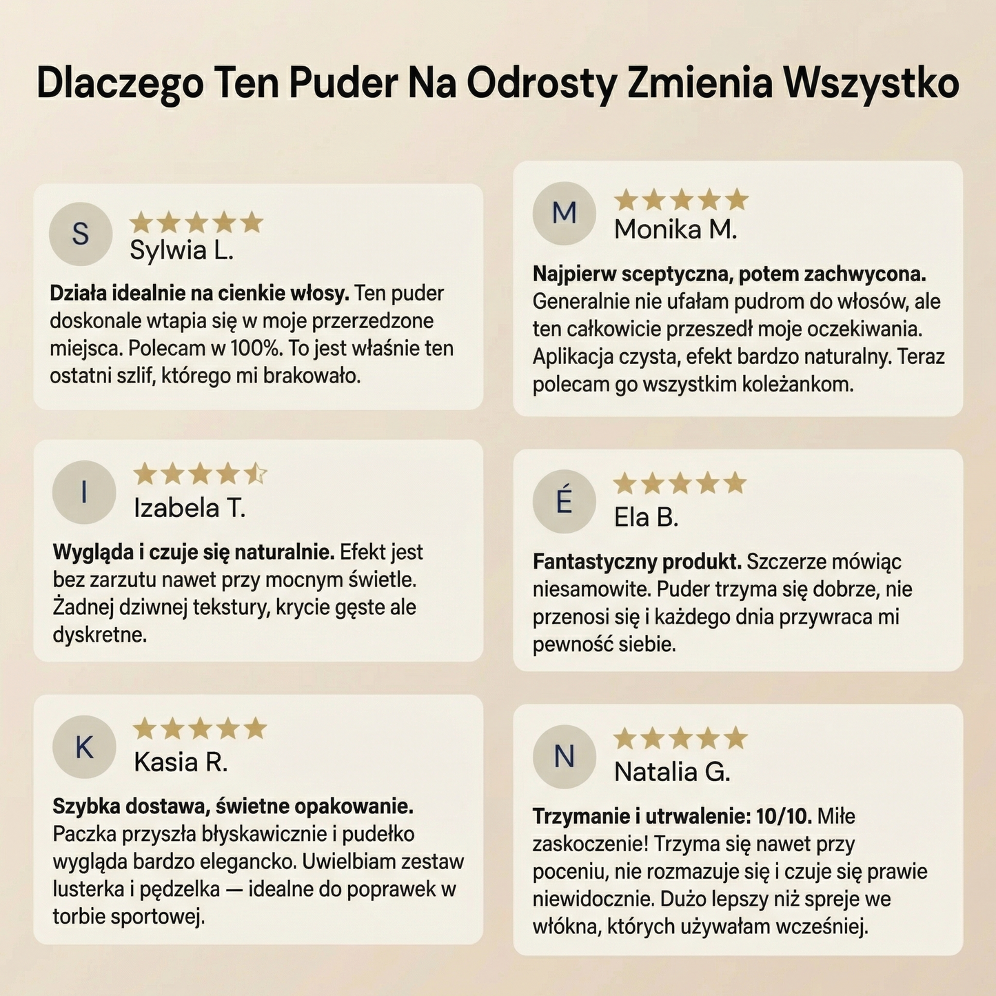Puder Avellio™ – Zakryj Odrosty i Siwe Włosy